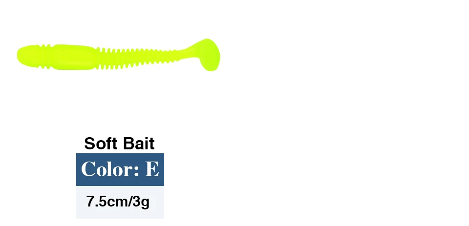 5 шт. мягкие приманки в виде червей 7,5 см 3 г реалистичные плавающие приманки запах соли силиконовые морские воблеры Isca искусственный дождевой червь рыболовные приманки