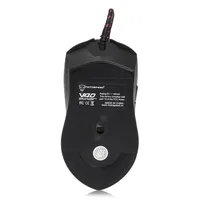 מחשב נייד Motospeed V40 USB עם חיבור לחשמל USB מקצועי Gaming Mouse עכבר אופטי גיימר 3500dpi ארגונומי עכברים RGB LED תאורה אחורית עבור מחשב נייד PC (5)