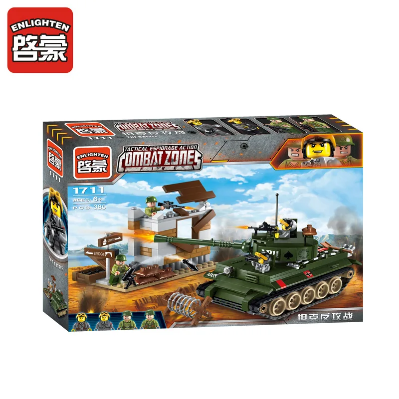 1711 380pcs Military Constructor Model Kit Blocks Compatible LEGO Bricks Toys for Boys Girls Children Modeling 1711 380pcs Military Constructor Model Kit Blocks Compatible LEGO Bricks Toys for Boys Girls Children Modeling