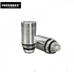 5 шт. оригинальный Wismec WS01 тройной 0.2ohm головы катушки испаритель для электронной сигареты Wismec Sinuous P80 ELABO мини танк распылитель