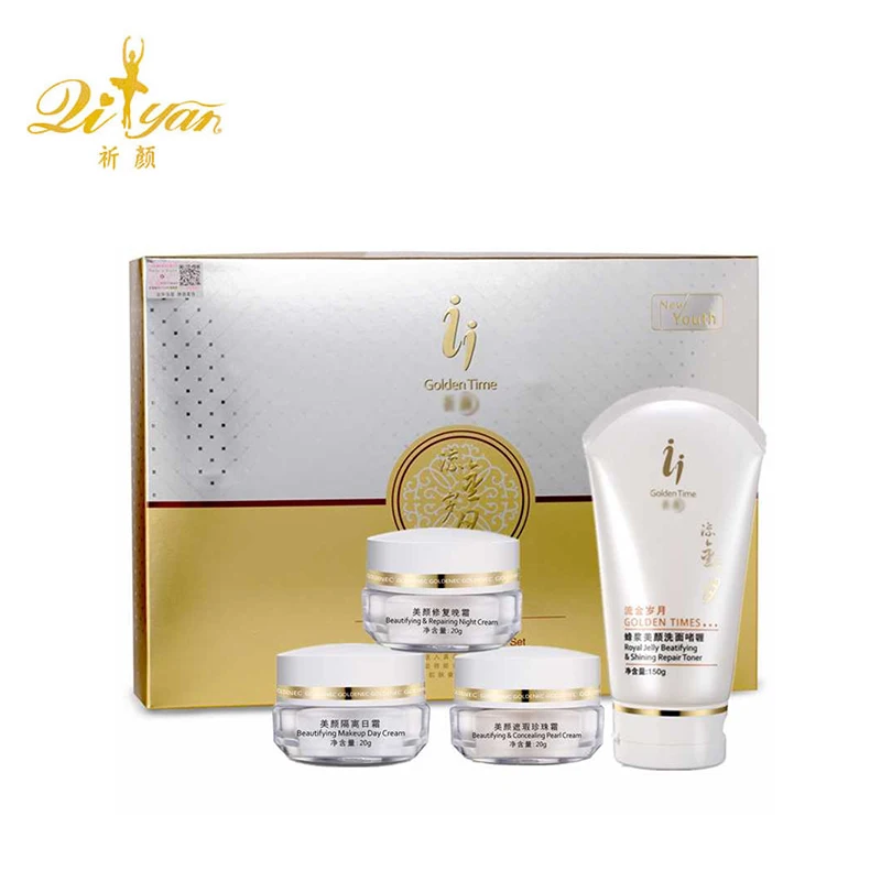 

Original YIQI Golden Times Set day and night and Preal cream and Cleanser