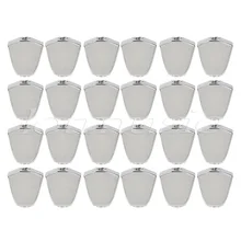 24pcs Guitar Machine Head Tuner Tulip Buttons Chrome Metel