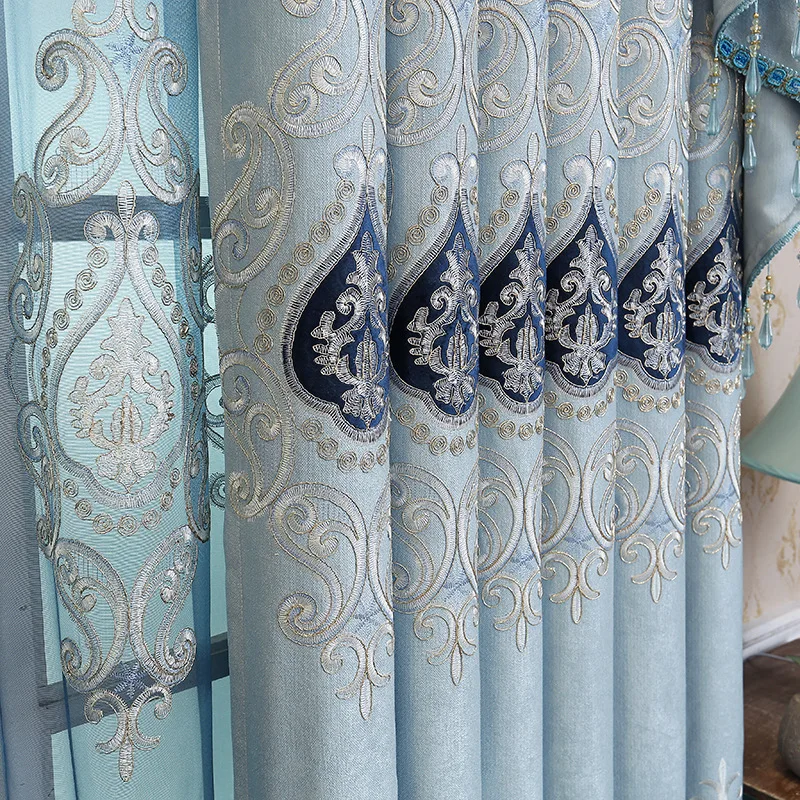 Buy Europe Half Shading Curtains Cloth For living Room