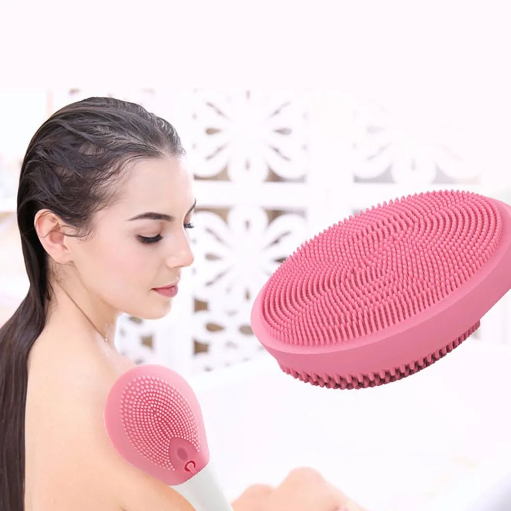 Long Handle Sonic Electric Bath Brush Sound Wave Rechargeable