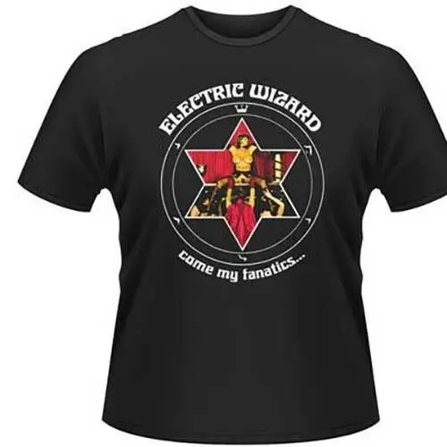 Футболка Electric Wizard ɼome My Fanatics'-Новая Летняя мужская модная футболка удобная
