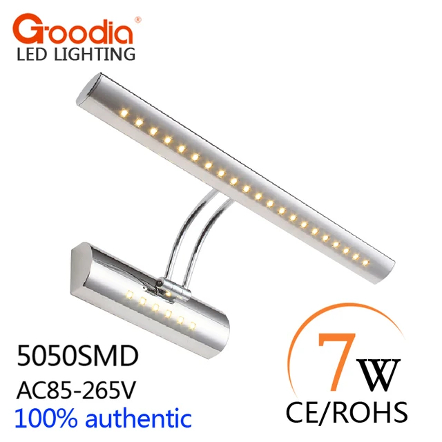 Doppel Beleuchtung 7 Watt LED Spiegel Lichter Wandleuchten AC85 265V ... Doppel Beleuchtung 7 Watt LED Spiegel Lichter Wandleuchten AC85 265V ...