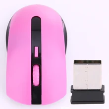 2.4G USB Wireless Optical Mouse Cordless 6 keys Mice Mini adapter Plug Receiver for Laptop PC notebook weight light mause