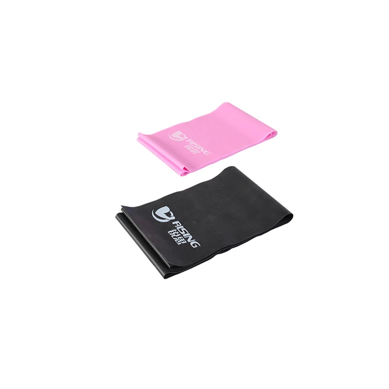 

pink and black combination 2m Yoga Pilates Stretch Resistance Exercise Fitness Band Training Purple Workout Exercise