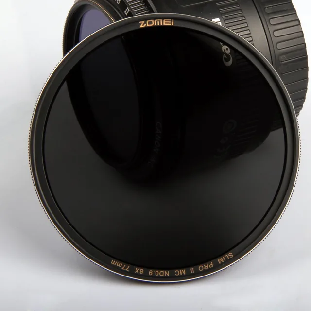 Cheap Zomei Optical Glass Slim Neutral Density Camera ND filter ND8/ND64/ND1000(3.0) Multi-coated 49/52/55/58/62/67/72/77/82mm