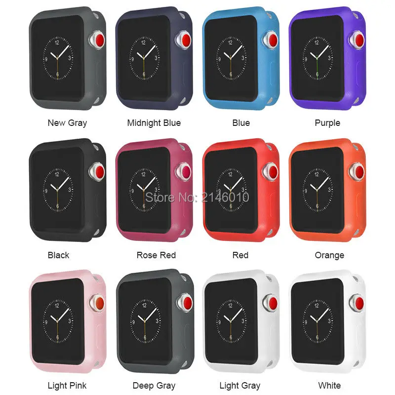 

For Apple Watch 4 40mm/44mm iWatch Protective Cover TPU Bumper Frosted Case