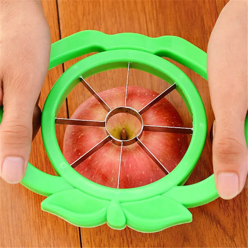 

2019Kitchen Apple Slicer Corer Cutter Pear Fruit Divider Tool Comfort Handle for Kitchen Apple Peeler Fast