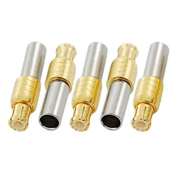 

2015 Hot 5pcs MCX Male Plug Straight RF Adapter Connector for RG179 Cable