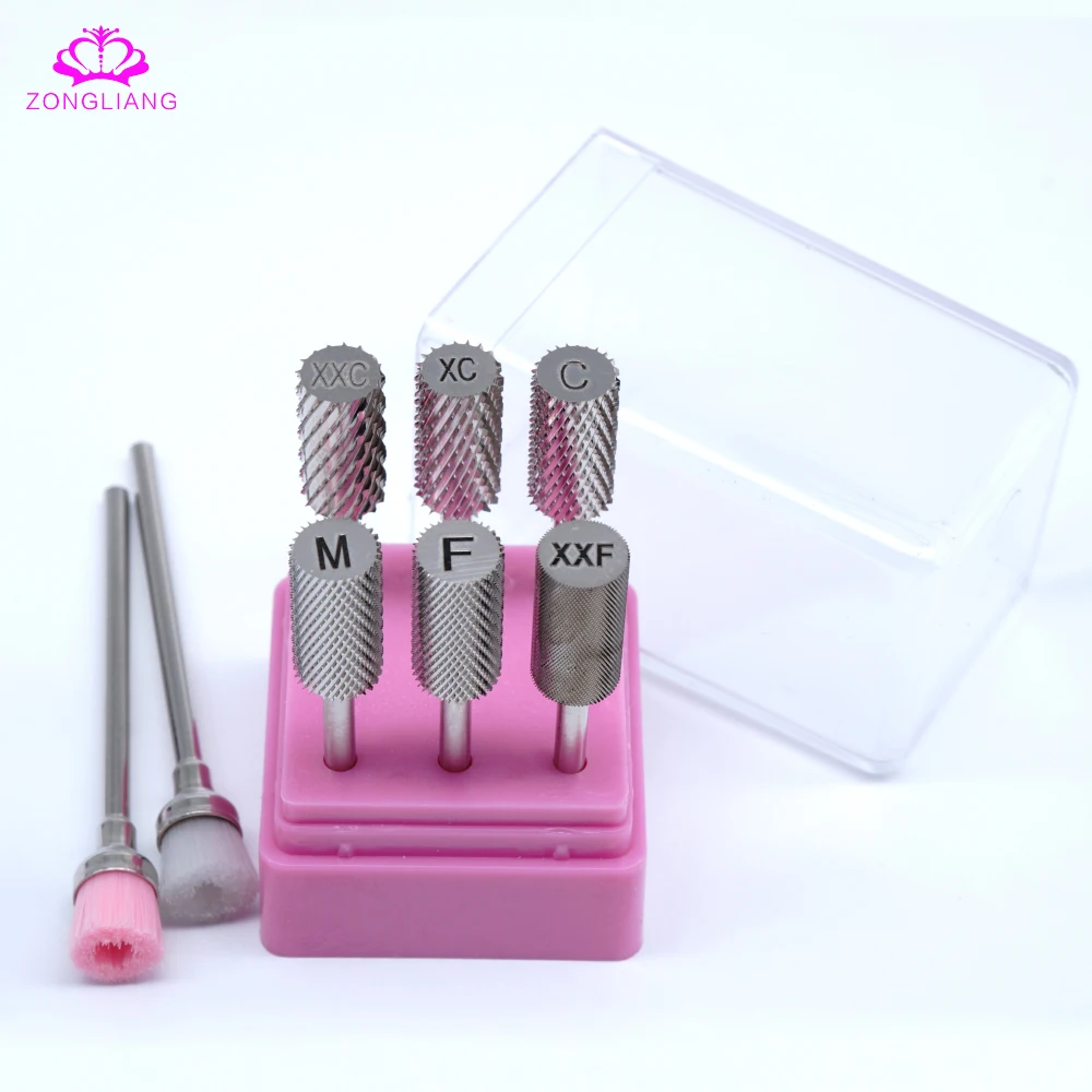 

Gel polishing Milling Cutters Rotary Bits carbide Nail Drill Bits For Manicure Pedicure Electric Machine Accessories Nail Tools