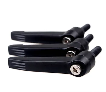 

5pcs/LOT M10 x 50mm Thread Length Adjustable Handle Machinery Tools 10mm Thread Dia 50mm Thread Length Knob Clamping Hand LEVER