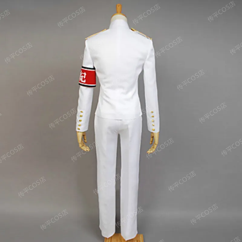 Danganronpa Dangan-Ronpa Ishimaru Kiyotaka униформа косплей костюм полный комплект