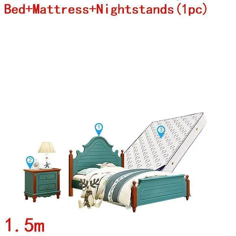 Version B Infantiles детское гнездо Bois De Madera Litera Cocuk Ranza спальня Muebles горит Enfant Cama Infantil деревянная детская мебель кровать - Цвет: Version B
