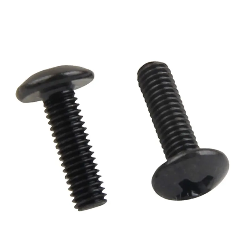 

50Pcs M3 M4 TM Screws Nickel Plated Phillips Truss Mushroom Head Machine Electronic Small Screws