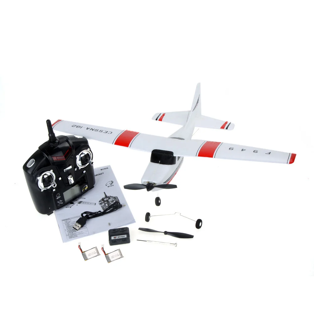 

F949 2.4G 3CH RC Airplane Fixed Wing Plane Outdoor Kids Toys with Extra Battery RC Aircraft Airplane Radio Remote Control