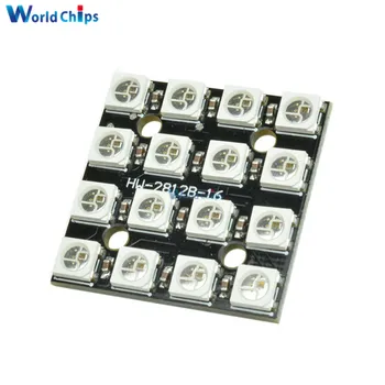

16Bit RGB 4x4 LED WS2812B 5050 RGB LED + Integrated Drivers For Arduino