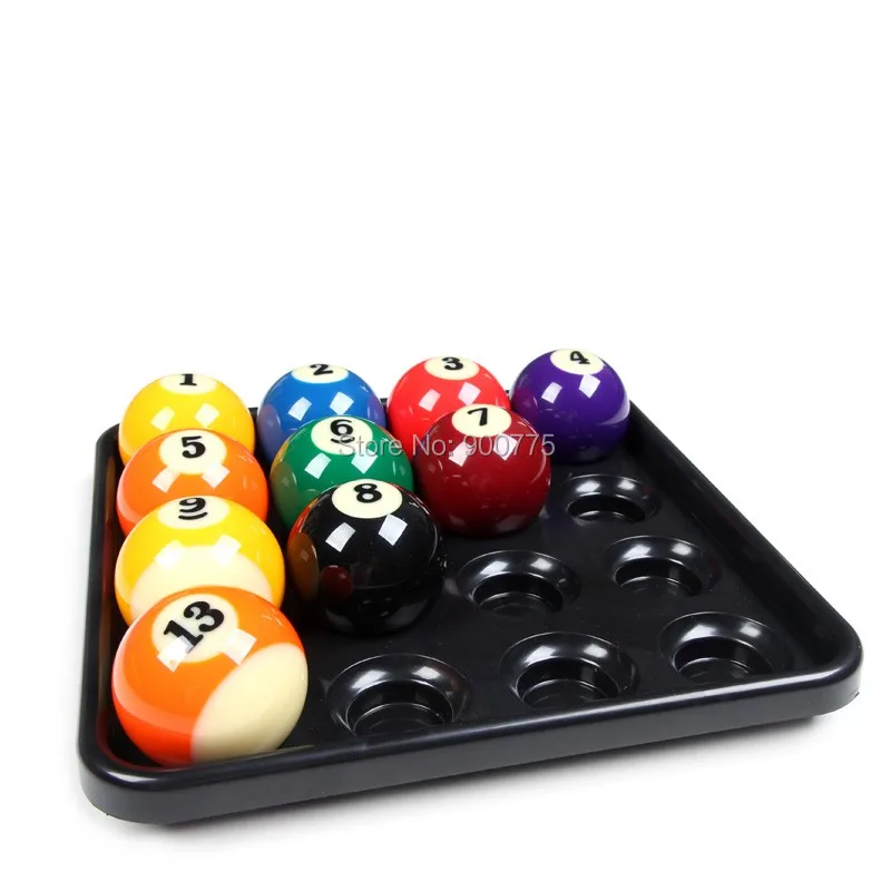 Billiard Ball Tray Pool Billiards Balls Tray ABS Material 25 cm*25 cm Carrying Tray 6 Colors Available Pool Billiard Game For Club