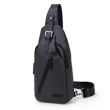 Мужская сумка через плечо нагрудные мешки водонепроницаемые Оксфорд ткань мужские сумки на плечо Ipad нагрудная сумка