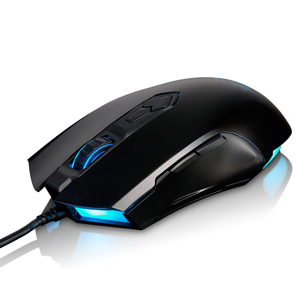 Профессиональная Проводная игровая мышь Ajazz AJ52 7 режимов RGB подсветки