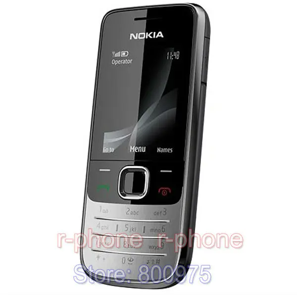 Мобильный телефон Nokia 2730, 2730c, разблокированный мобильный телефон, отремонтированный, русская, Арабская, английская клавиатура, гарантия один год