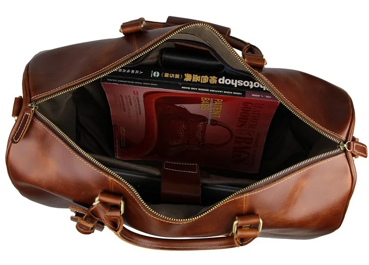 Leder Rädern 21 Type1 Aus Hohe Männer Kapazität Taschen Echtem Trolley Große Qualität Duffle type2 Rot Tasche Reise