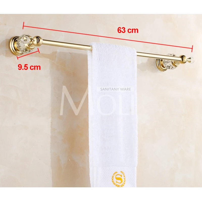 High Quality set bathroom gold