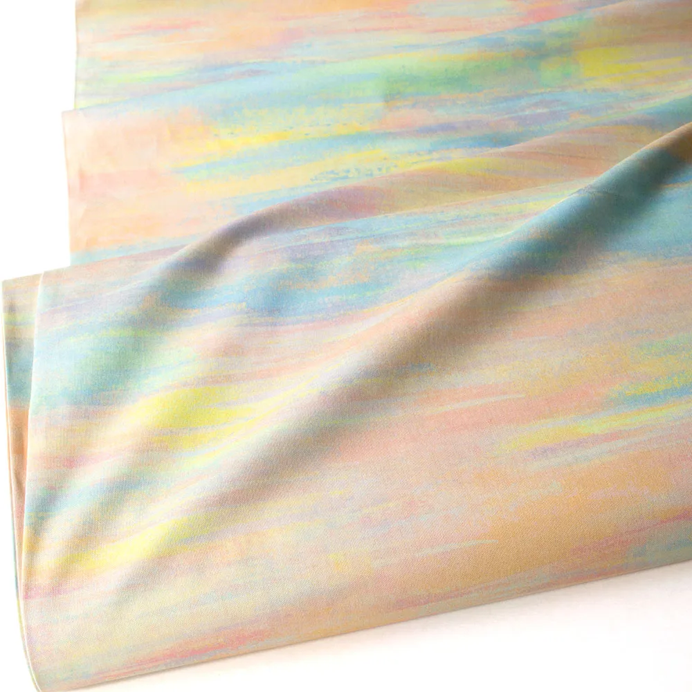 

50cm*110cm Cotton Fabric Patchwork Quilting Fabric Watercolor Multi Fabric