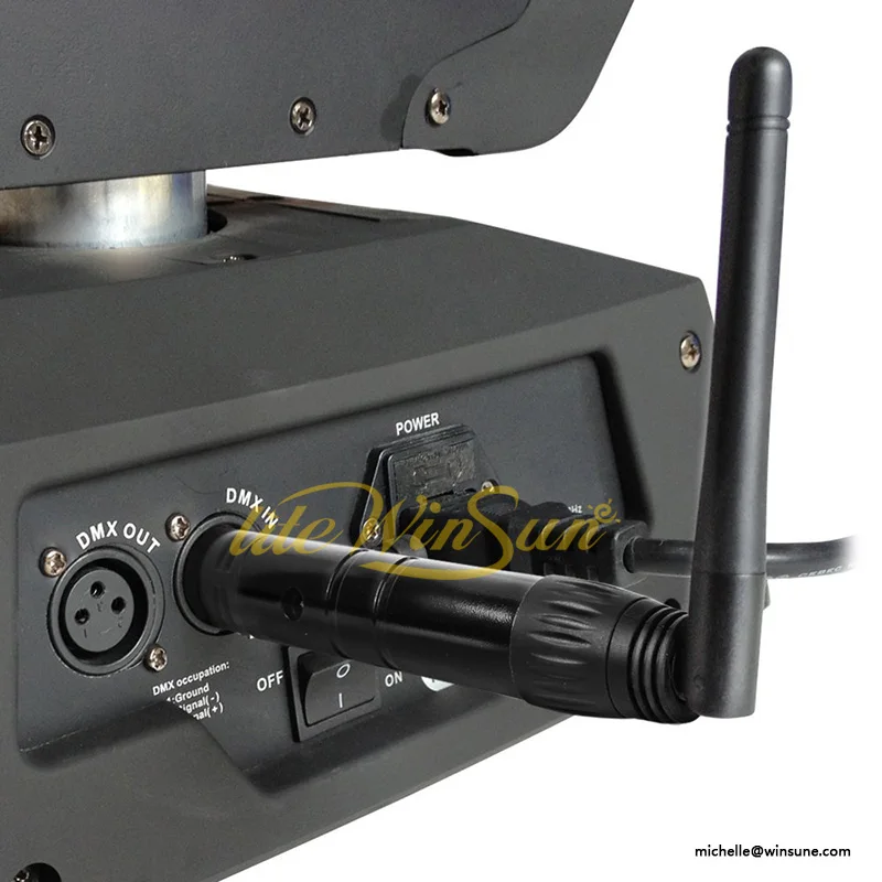 free shipping 2.4G ISM wireless receiver transmitter light controller DMX512 3pin XLR signal connect 126CH wirless (1)