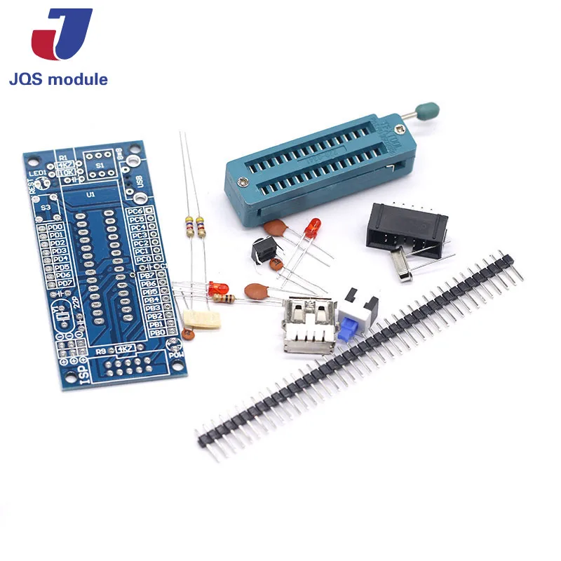 

ATMEGA8 ATMEGA48 ATMEGA88 Development Board AVR (NO Chip) DIY Kit