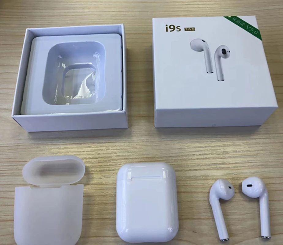 TCunPT I9S беспроводные наушники bluetooth гарнитура невидимые вкладыши для IPhone 8 7 Plus 6 6s и