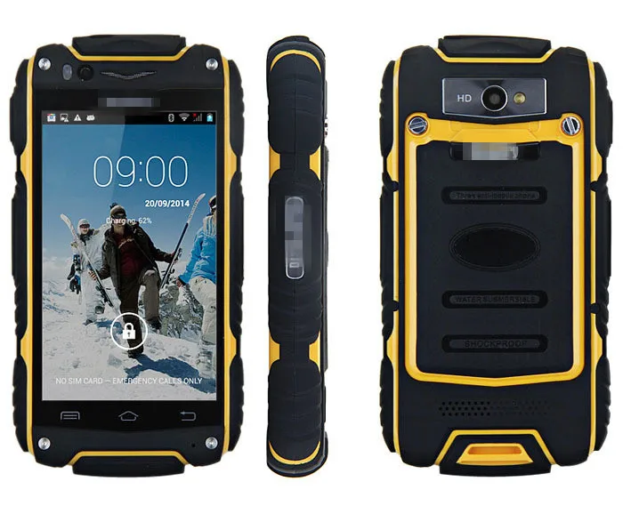 Цена за Открытый V8 Смартфон Android4.4.2 MTK6572 Dual Core 4 "Экран 3 Г Разблокирована GPS Водонепроницаемый Пыленепроницаемый Мобильный телефон Guophone Цена за Открытый V8 Смартфон Android4.4.2 MTK6572 Dual Core 4 "Экран 3 Г Разблокирована GPS Водонепроницаемый Пыленепроницаемый Мобильный телефон Guophone