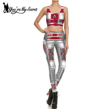 [You're My Secret] набор женских леггинсов 3d цифровой принт Звездные войны Artoo 2,0 Armor cosplay legin женская одежда