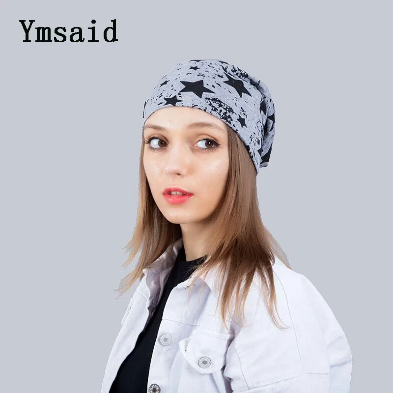 Новинка 2017 года хлопок hat для женщин мужчин skullies шляпа на осень-зиму вязать хеджирования крышка Марка star Повседневная Для Девочек шапочки ак...