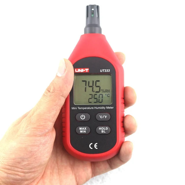 UNI T UT333 Handheld Thermometer Hygrometer Mini Temperature Humidity