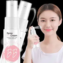 Портативный спрей BB Крем тональный, для придания яркости Отбеливающая увлажняющая основа для лица макияж красота уход за кожей макияж инструменты