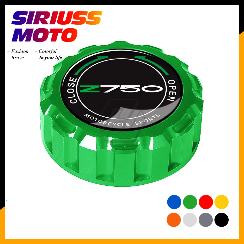 

Motorcycle Rear Brake Fluid Reservoir Cap Case for Kawasaki Z750 Z750R Z750 2007-2014