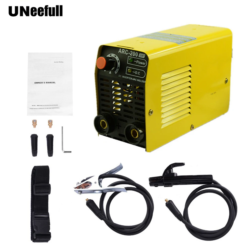 

UNeefull ARC-200 (IGBT) Household Manual ARC Welding Machine,Portable Mini Welding Machine
