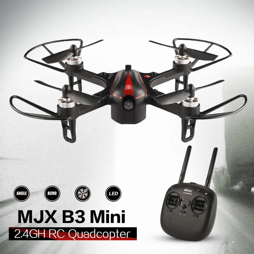 

MJX B3 Bugs 3 Mini RC Drone Quadcopter Brushless With 1306 2750KV Motor 7.4V 850mAh 45C Battery VS Bugs 3 Drone Helicopter Toy