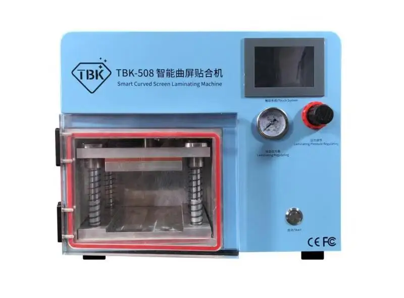  TBK-508 Curved Screen Laminating and Debubble Machine LCD Edge Laminating Machines For samcung S6 S