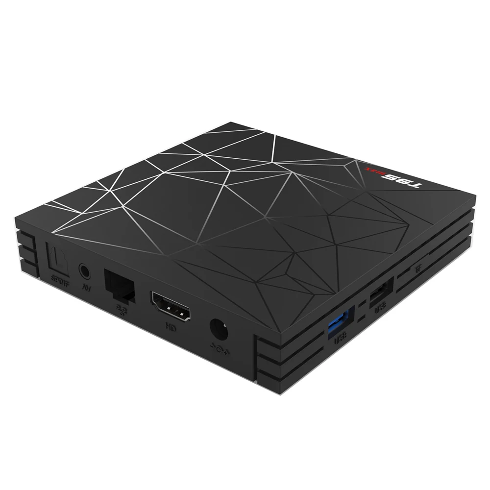  PULIERDE T95max Android 9.0 TV BOX H6 Quad core 4GB 32GB H2.65 6K 2.4GHz WIFI Set-top box Media Pla