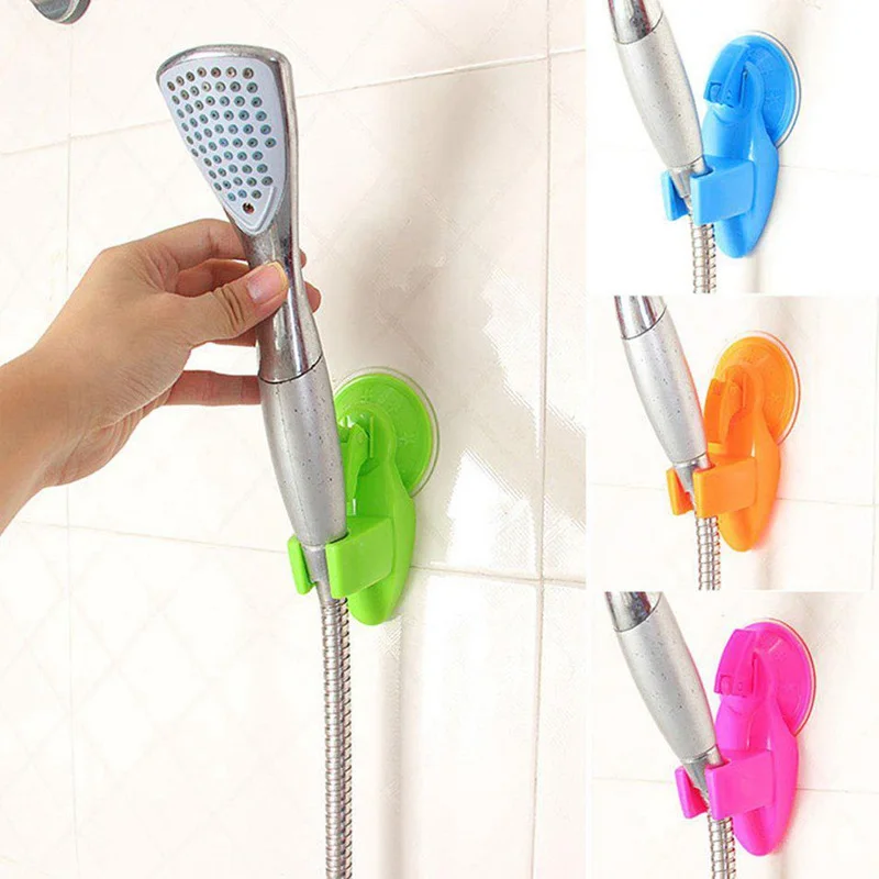 

Hoomall Strong Suction Shower Head Holder Movable Bracket Powerful Type Bathroom Seat Chuck Holder Fixing Base Bracket Shower