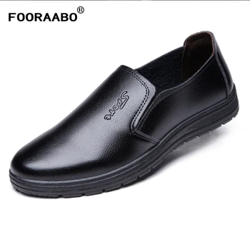 

2019 Mens Loafers Shoes Leather Man Casual Shoes Flats Comfortable High Quality Male Soft Black Shoes Moccasins Driving Shoes