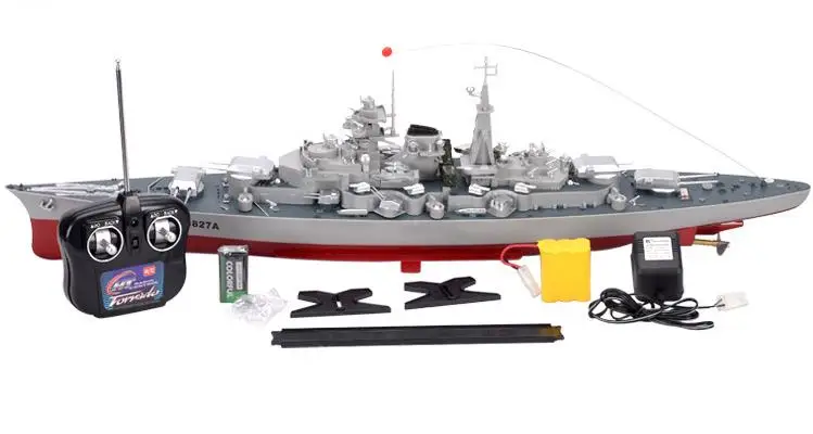 Лодка с дистанционным управлением rc KMS Bismarck класс модель броненосца корабль Игрушка Лодка