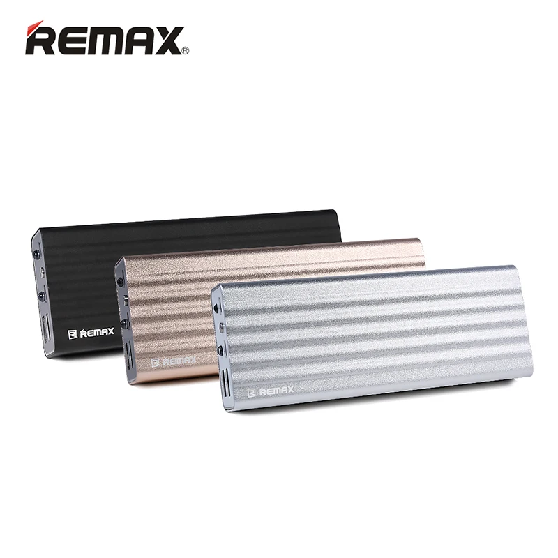 Remax 20000 мАч двойной USB повербанк с светодиодный Quick Charge внешний аккумулятор портативное зарядное устройство для Xiaomi планшетов телефонов