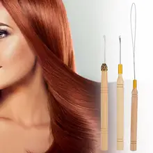 5 шт./компл. деревянная ручка крючком, спицами удлинитель для ресниц Аксессуары для париков наращивание волос крючком крючок