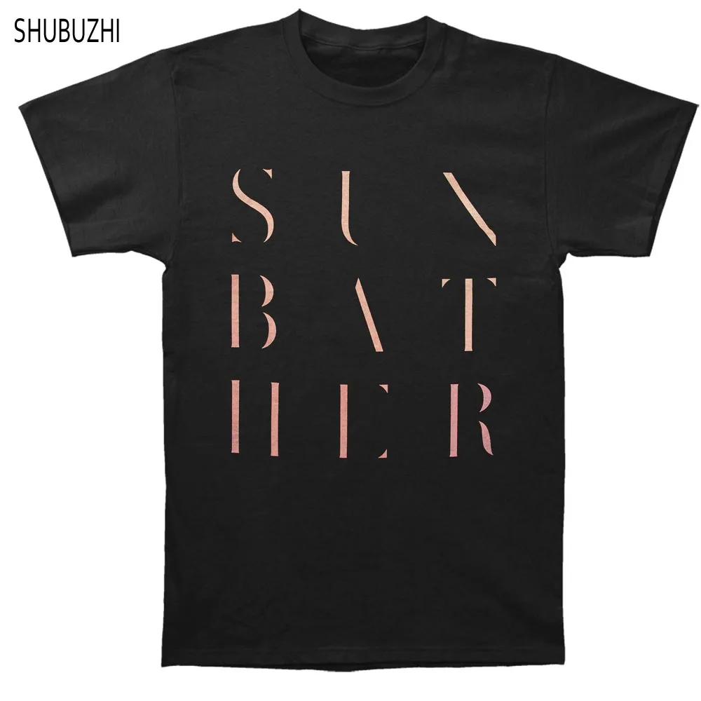 Мужская футболка брендовая модная мужская Deafheaven Sunbather большого размера для