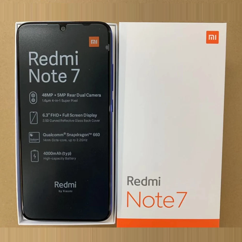 Versión Global xiaomi Redmi Note 7 3 GB RAM 32 GB ROM teléfono móvil Snapdragon 660 Octa Core 6,3 \